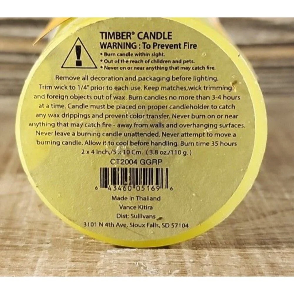 Vance Kitira Small Pillar Candle